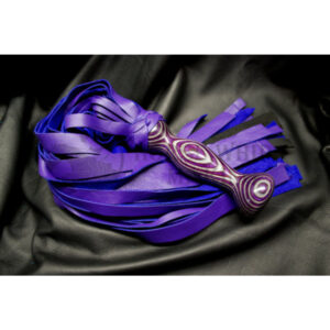 Wooden Leather Flogger