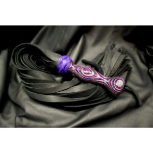 Wooden Leather Flogger