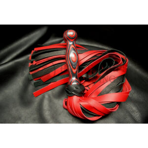 Wooden Leather Flogger